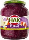 Rotkohl mit Apfelstücken Angebote von Hak bei REWE Castrop-Rauxel für 1,19 €