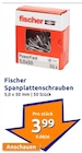 Spanplattenschrauben Angebote von Fischer bei Action Peine für 3,99 €