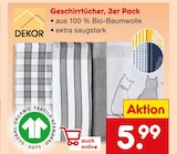 Geschirrtücher, 3er Pack von DEKOR im aktuellen Netto Marken-Discount Prospekt für 5,99 €