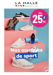 Prospectus La Halle "Nos marques de sport", 29/04/2026 - 05/05/2026