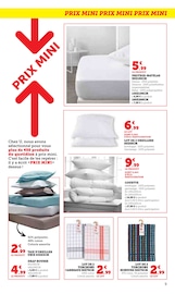 Matelas Angebote im Prospekt "Le Blanc À PRIX BAS : AVANT PREMIÈRE" von Hyper U Matelas Angebote im Prospekt "Le Blanc À PRIX BAS : AVANT PREMIÈRE" von Hyper U auf Seite 9