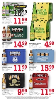 Bier im E center Prospekt "Aktuelle Angebote" mit 80 Seiten (Mannheim)