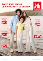 KiK Mode im Prospekt 