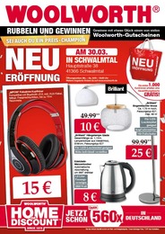 Woolworth Prospekt "Neueröffnung in Schwalmtal" für Viersen, 8 Seiten, 30.03.2023 - 30.03.2023 Woolworth Prospekt "Neueröffnung in Schwalmtal" für Viersen, 8 Seiten, 30.03.2023 - 30.03.2023
