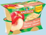 Dessert fruité avec morceaux offre découverte nectarine blanche - ANDROS dans le catalogue Intermarché Super