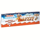 Barres de chocolat au lait - KINDER CHOCOLAT en promo chez Supermarchés Match Lille à 1,79 €