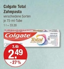 Total Zahnpasta bei V-Markt im Bobingen Prospekt für 2,49 €
