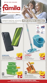 famila Nordwest Prospekt der aktuellen Woche, gültig von 10.08.2026 bis 15.08.2026 Aktueller famila Nordwest Prospekt "Sonderangebote" mit 4 Seiten