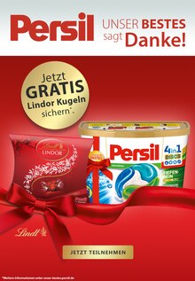 Persil Prospekt für Erlangen mit 2 Seiten Persil Prospekt für Erlangen: Persil - UNSER BESTES sagt Danke!, 2 Seiten, 29.10.2021 - 12.12.2021