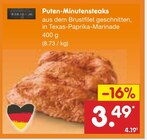 Aktuelles Puten-Minutensteaks Angebot bei Netto Marken-Discount in Moers ab 3,49 €