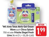 Total Aktiv Gel Ocean Wave im Angebot bei E center in Schwäbisch Gmünd Total Aktiv Gel Ocean Wave Angebote von WC-Ente bei E center Schwäbisch Gmünd für 1,99 €