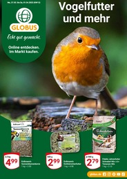 Supermarkt Prospekt von GLOBUS Altentreptow GLOBUS Prospekt: "Vogelfutter und mehr", 4 Seiten, 27.03.2023 - 01.04.2023