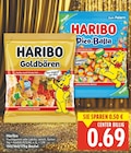Goldbären von Haribo für 0,69 € bei E center im Angebot Goldbären von Haribo im aktuellen E center Prospekt