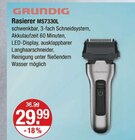 Rasierer MS7330L von GRUNDIG im aktuellen V-Markt Prospekt für 29,99 €