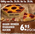 Erdbeeren im EDEKA Prospekt QUARK ERDBEER RHABARBER KUCHEN im aktuellen EDEKA Prospekt für 6,95 €