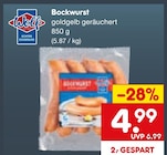 Bockwurst im Netto Marken-Discount Prospekt Bockwurst von Wolf im aktuellen Netto Marken-Discount Prospekt für 4,99 €