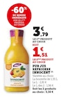 Super U Beaulieu-sur-Mer - Promo Pur jus refrigeré Promo Pur jus refrigeré à 1,51 € dans le catalogue Super U à Beaulieu-sur-Mer