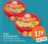 Brotaufstrich im tegut Prospekt Brotaufstrich von Popp im aktuellen tegut Prospekt für 1,19 €