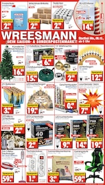 Wreesmann Sonderposten Prospekt der aktuellen Woche mit 16 Seiten, gültig von 08.12.2025 bis 13.12.2025, in Mirow und Umgebung Aktueller Wreesmann Sonderposten Prospekt in Mirow und Umgebung, "DEIN SAISON- & SONDERPOSTENMARKT!" mit 16 Seiten, 08.12.2025 - 13.12.2025