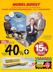 Relaxsessel im Möbel Borst Prospekt in Neu-Ulm Aktueller Möbel Borst Prospekt mit Relaxsessel, "UNSER TIEFPREISVERSPRECHEN, 100% GARANTIERT.", Seite 1