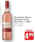Springtime Cuvée Rosé bei EDEKA im Fischbachtal Prospekt für 4,99 €