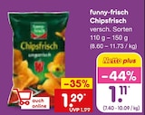 Chipsfrisch von funny-frisch im aktuellen Netto Marken-Discount Prospekt für 1,11 €