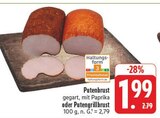 Putenbrust im Angebot bei EDEKA in Hof Putenbrust Angebote bei EDEKA Hof für 1,99 €