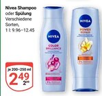 Shampoo im Angebot bei GLOBUS in St. Ingbert Shampoo Angebote von Nivea bei GLOBUS St. Ingbert für 2,49 €
