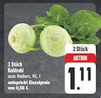 Aktuelles 2 Stück Kohlrabi Angebot bei EDEKA in Dresden ab 1,11 €