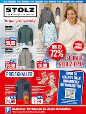 Aktueller Kaufhaus Stolz Kaufhäuser Prospekt in Kappeln und Umgebung, "STOLZ. Das Kaufhaus im Norden." mit 16 Seiten, 09.01.2026 - 17.01.2026