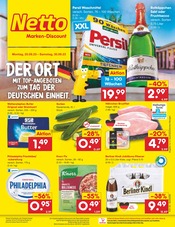 Berliner Angebote im Prospekt "Aktuelle Angebote" von Netto Marken-Discount auf Seite 1