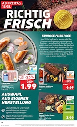 Buerger im Kaufland Prospekt KNÜLLER auf S. 31