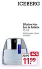 Effusion Man Eau de Toilette von Iceberg im aktuellen Rossmann Prospekt