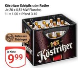 Edelpils Angebote von Köstritzer bei GLOBUS Plauen für 9,99 €
