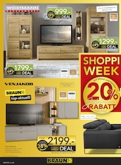Aktueller BRAUN Möbel-Center Prospekt mit Wohnwand, "BRAUN SHOPPING WEEK", Seite 2