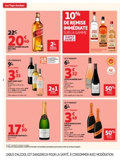 Promos Vin dans le catalogue "LES TOPS" de Auchan Hypermarché Vin en promo dans le catalogue Auchan Hypermarché à la page 8