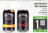 Aktuelle Jack Daniels Angebote bei EDEKA in Ingolstadt Aktuelles Mix-Getränk Angebot bei EDEKA in Ingolstadt ab 1,88 €