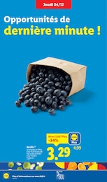 Offre Myrtille dans le catalogue Lidl du moment à la page 4