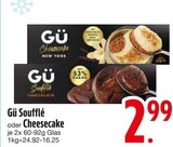 Soufflé oder Cheesecake von Gü im aktuellen EDEKA Prospekt für 2,99 €