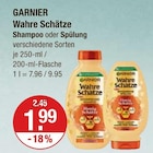 Wahre Schätze Shampoo im Angebot bei V-Markt in Augsburg Wahre Schätze Shampoo Angebote von GARNIER bei V-Markt Augsburg für 1,99 €