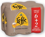 Bière Blonde d'Abbaye 6,6° - LEFFE - U Express à Strasbourg Bière Blonde d'Abbaye 6,6° - LEFFE en promo chez U Express Strasbourg à 10,20 €
