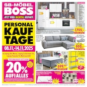 Küchenmöbel im SB Möbel Boss Prospekt in Leipzig Aktueller SB Möbel Boss Prospekt mit Küchenmöbel, "JETZT WIRD RICHTIG GESPART!", Seite 1