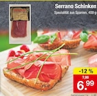 Serrano Schinken Angebote bei Zimmermann Göttingen für 6,99 €