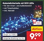Galaxielichterkette mit 200 LEDs im Netto Marken-Discount Prospekt Galaxielichterkette mit 200 LEDs im aktuellen Netto Marken-Discount Prospekt für 9,99 €