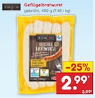 Geflügelbratwurst Angebote bei Netto Marken-Discount Aalen für 2,99 €