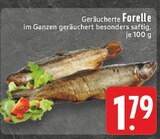 EDEKA - Geräucherte Forelle Angebot im Prospekt Geräucherte Forelle bei EDEKA im Prospekt "" für 1,79 €