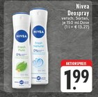 Deospray im Angebot bei EDEKA in Lemgo Deospray Angebote von Nivea bei EDEKA Lemgo für 1,99 €
