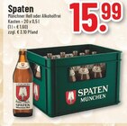 Münchner Hell oder Alkoholfrei im Angebot bei Trinkgut in Troisdorf Münchner Hell oder Alkoholfrei Angebote von Spaten bei Trinkgut Troisdorf für 15,99 €