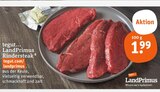 Rindersteak im Angebot bei tegut in Mühlhausen Rindersteak Angebote von LandPrimus bei tegut Mühlhausen für 1,99 €