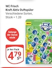 Kraft Aktiv Duftspüler Angebote von WC Frisch bei GLOBUS Altenburg für 4,79 €